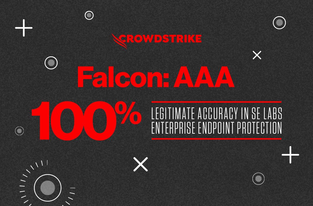 CrowdStrike Falcon Platform Receives 12th AAA Rating from SE Labs