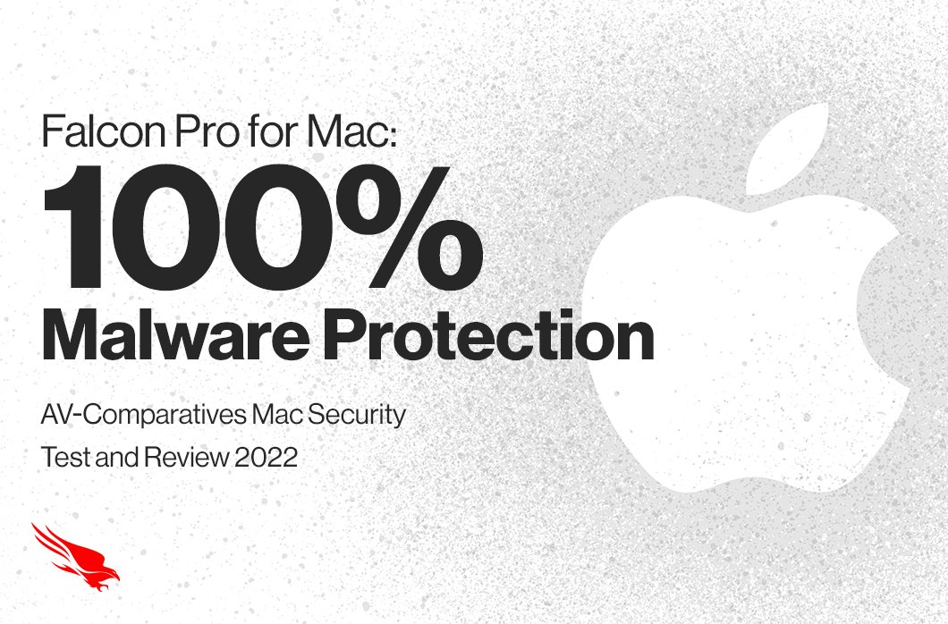 CrowdStrike Falcon Pro for Mac Achieves 100% Mac Malware Protection