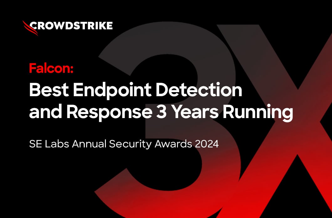 CrowdStrike Falcon Wins Best EDR Annual Security Award in SE Labs
